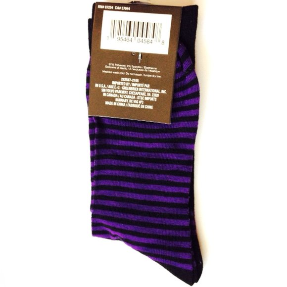 *3/$15* Mens Dracula Vampire Halloween Socks - Picture 2 of 3